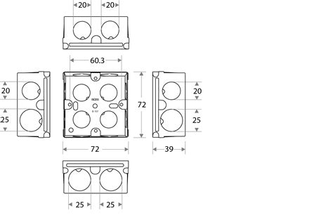 electrical single tqo gang box dimensions|gang up box sizes.